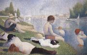 Bathers at Asnieres Georges Seurat